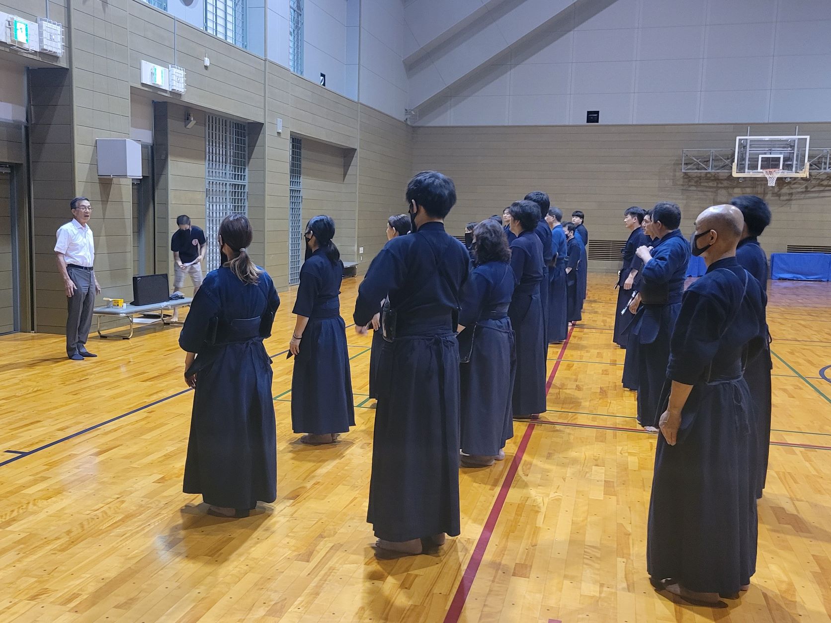 秦野市剣道連盟交流錬成会に参加しました
