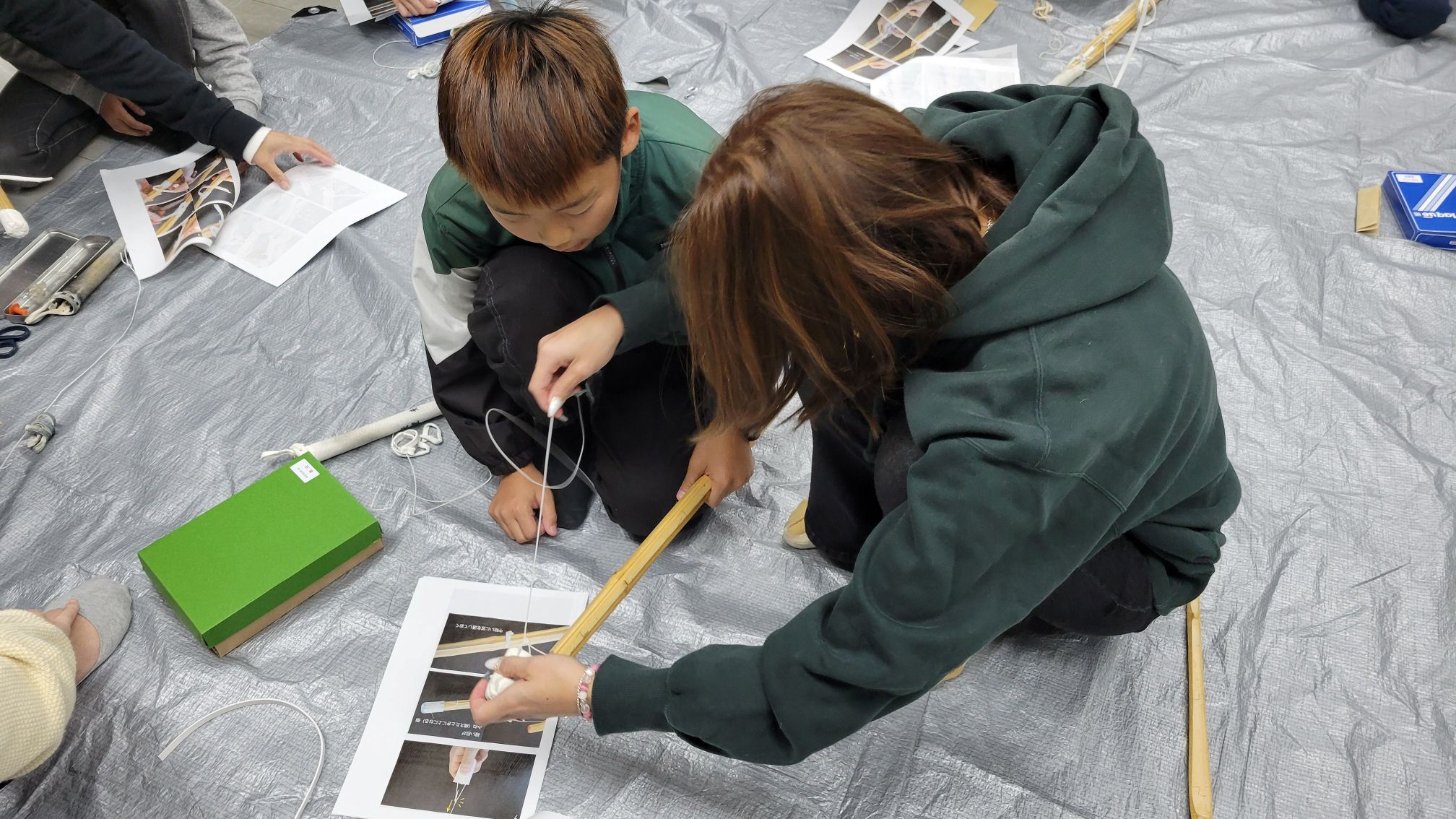 竹刀の手入れ方法講習会